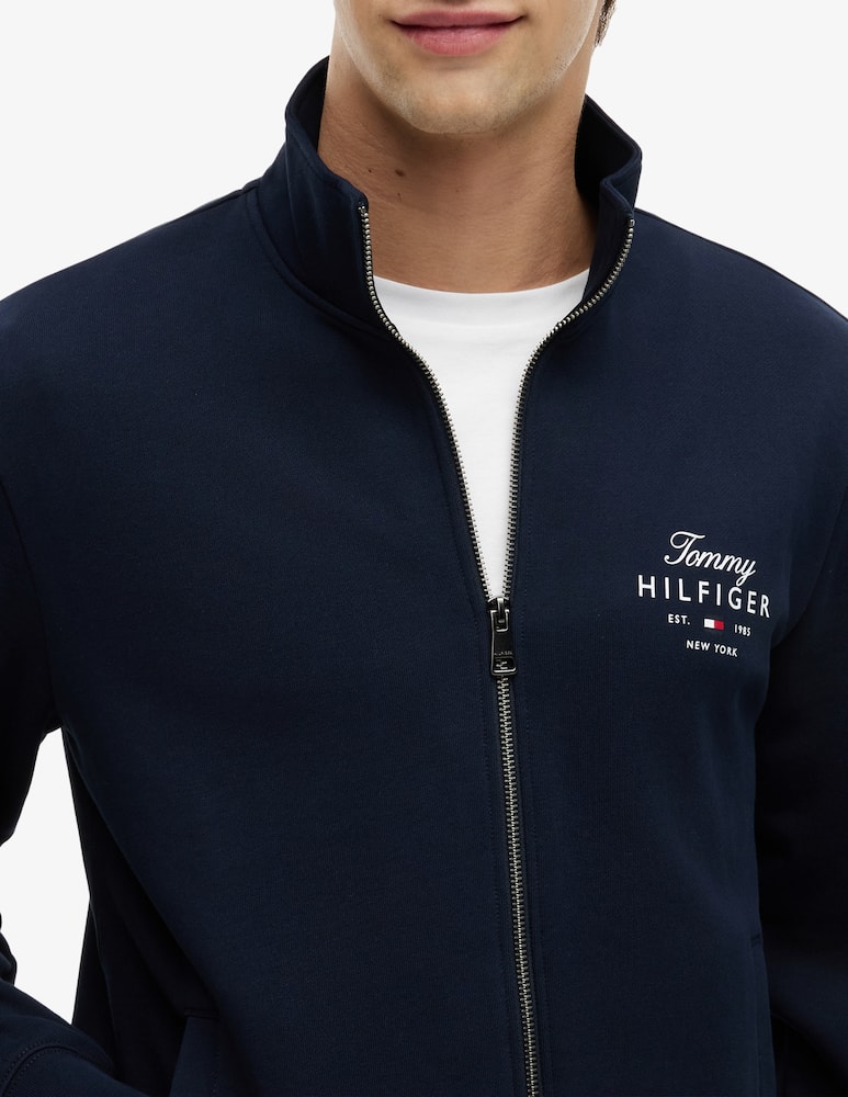 rinascente Tommy Hilfiger Felpa full zip collo alto