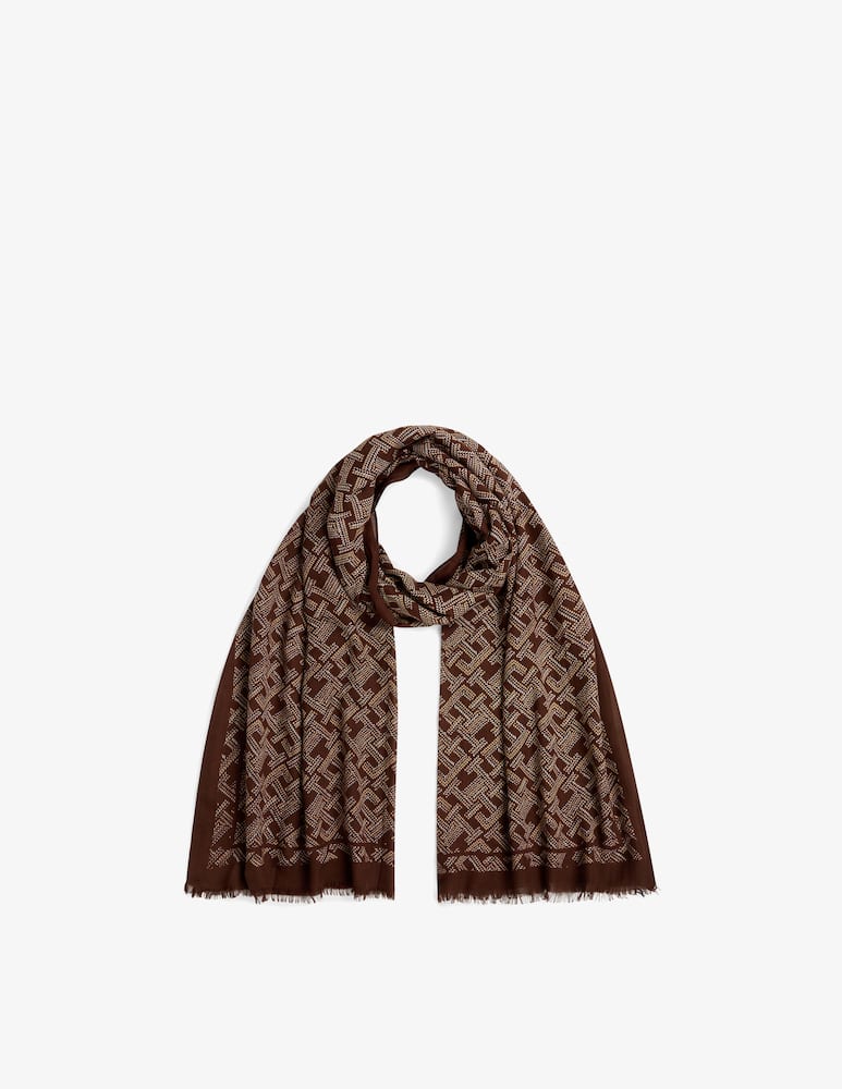 rinascente Tommy Hilfiger Sciarpa con monogramma TH