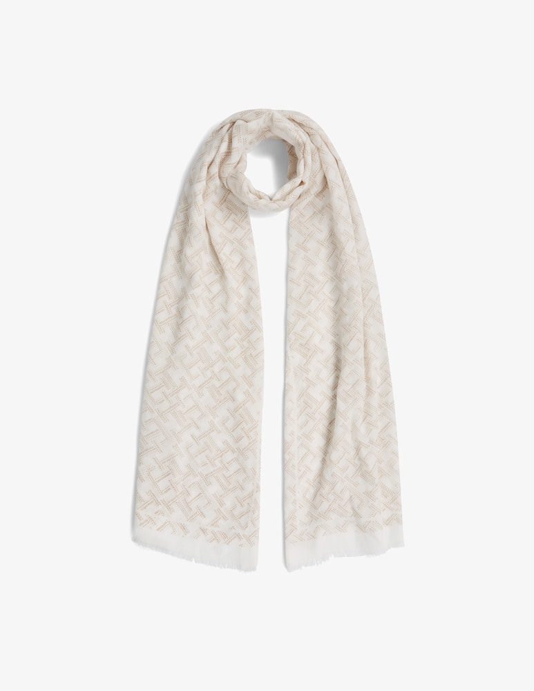 rinascente Tommy Hilfiger Sciarpa con monogramma TH