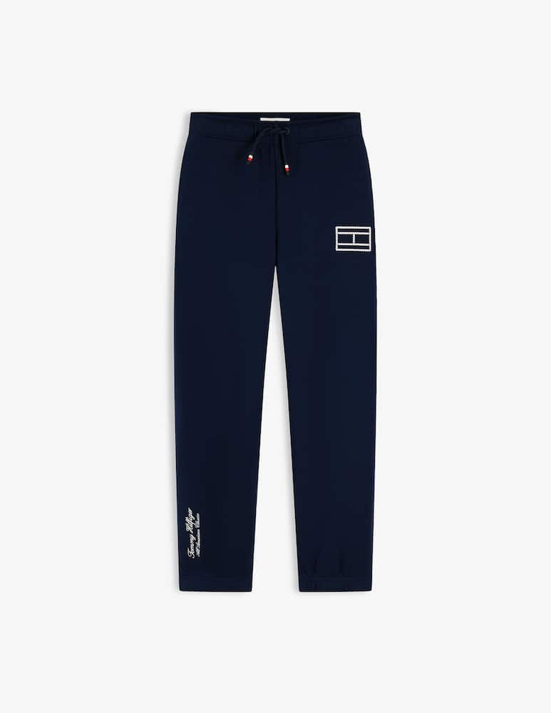 Tommy Hilfiger Pantaloni jogger in felpa con logo - immagine 1 Tommy Hilfiger Pantaloni jogger in felpa con logo - immagine 1