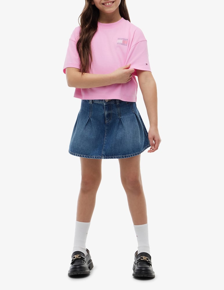 Tommy Hilfiger T-shirt con strass - immagine 4 Tommy Hilfiger T-shirt con strass - immagine 4