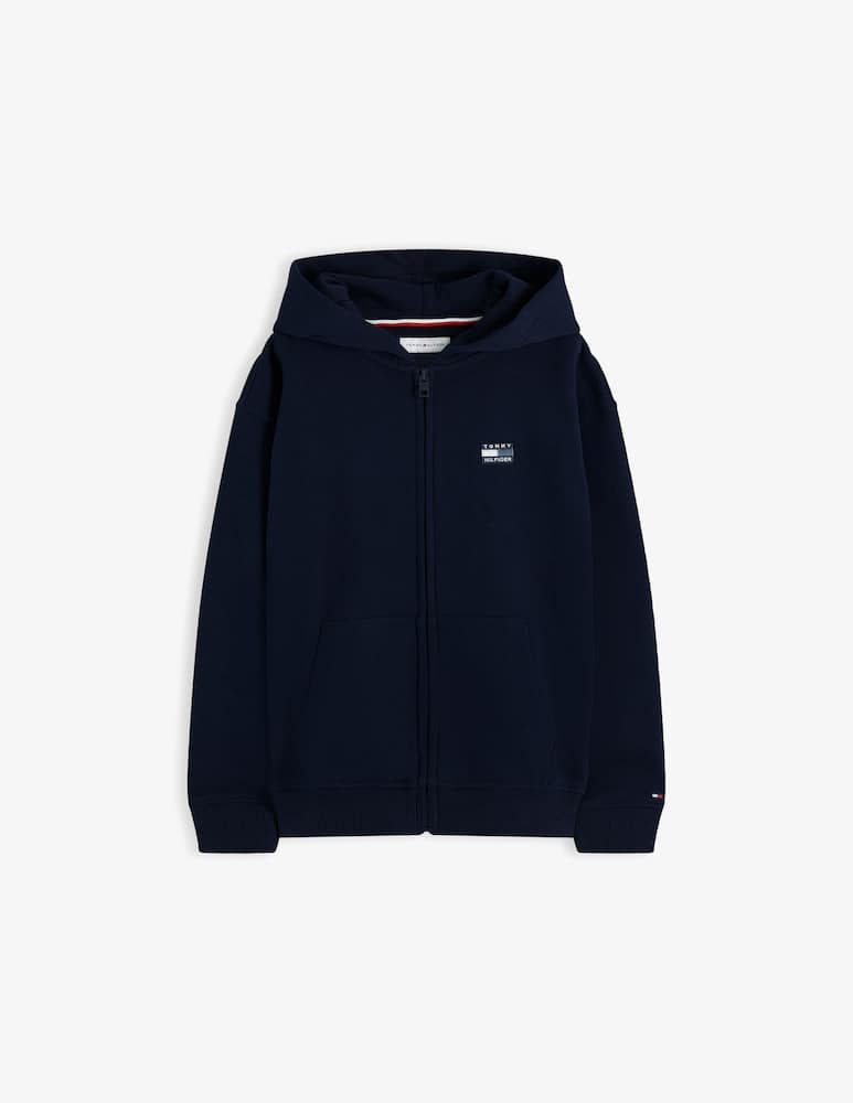 Tommy Hilfiger Felpa con cappuccio e zip - immagine 1 Tommy Hilfiger Felpa con cappuccio e zip - immagine 1