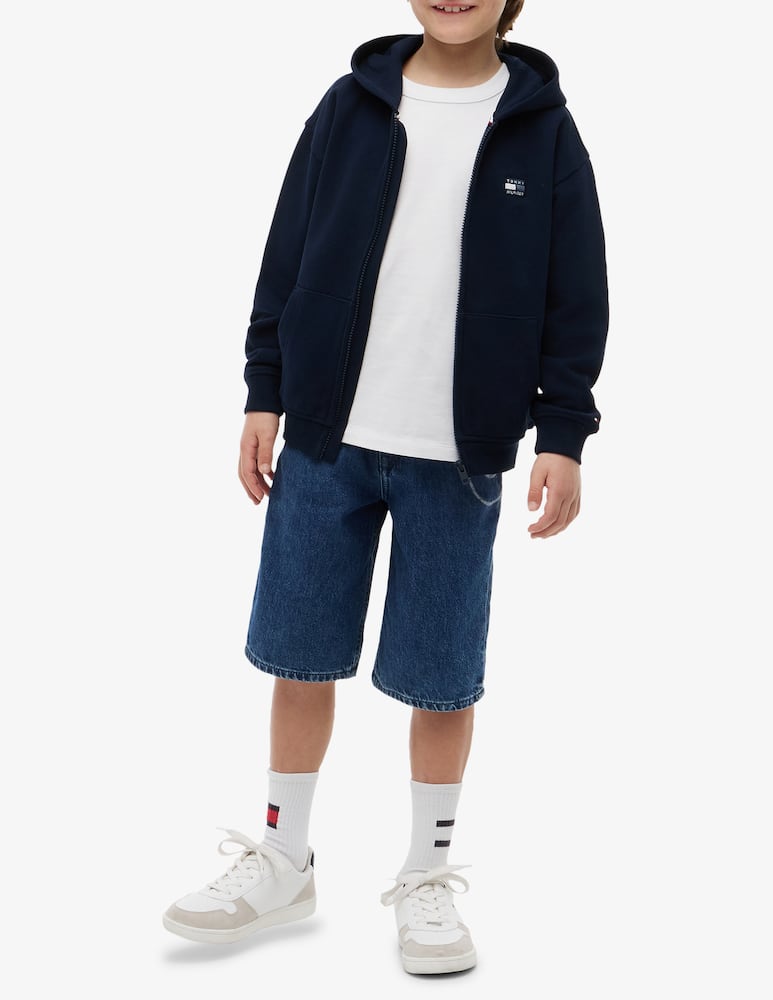 Tommy Hilfiger Felpa con cappuccio e zip - immagine 4 Tommy Hilfiger Felpa con cappuccio e zip - immagine 4