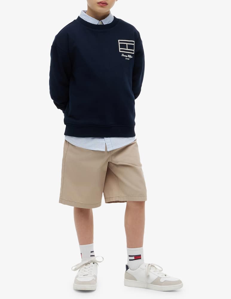 Tommy Hilfiger Felpa con logo Outline flag - immagine 4 Tommy Hilfiger Felpa con logo Outline flag - immagine 4