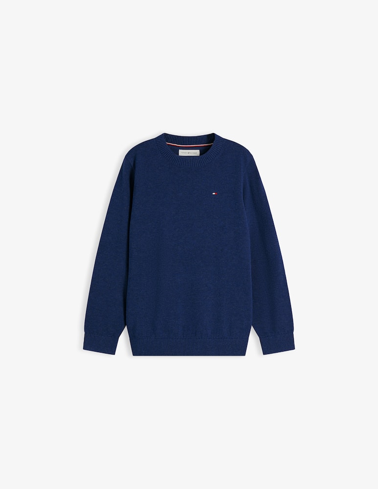 Tommy Hilfiger Maglia girocollo in maglia - immagine 1 Tommy Hilfiger Maglia girocollo in maglia - immagine 1