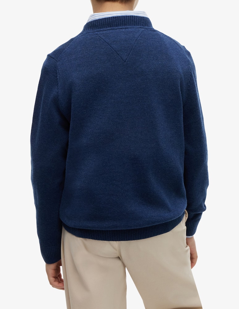 Tommy Hilfiger Maglia girocollo in maglia - immagine 3 Tommy Hilfiger Maglia girocollo in maglia - immagine 3