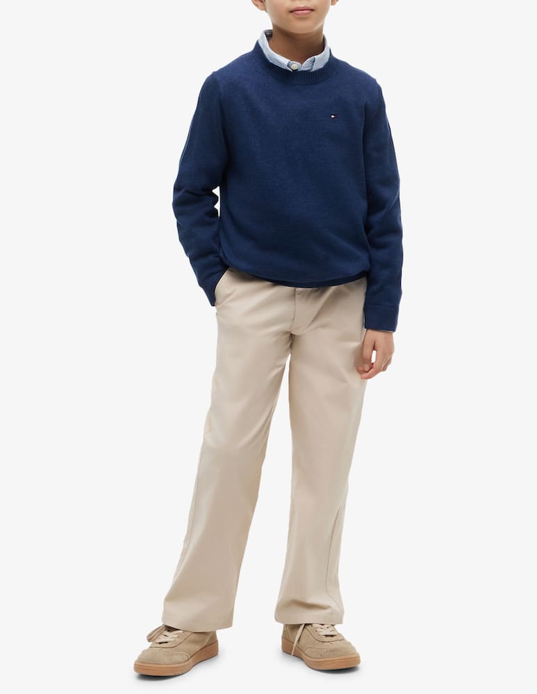 Tommy Hilfiger Maglia girocollo in maglia - immagine 4 Tommy Hilfiger Maglia girocollo in maglia - immagine 4