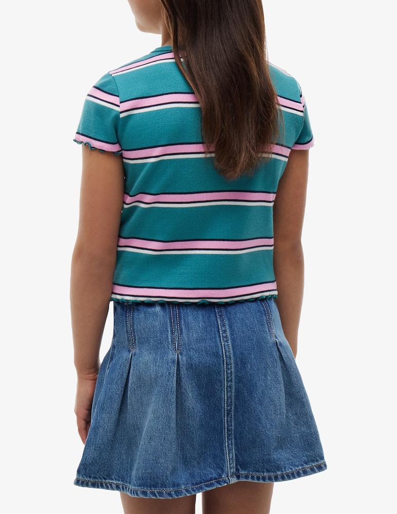 Tommy Hilfiger Top a costine a righe Essentials - immagine 3 Tommy Hilfiger Top a costine a righe Essentials - immagine 3