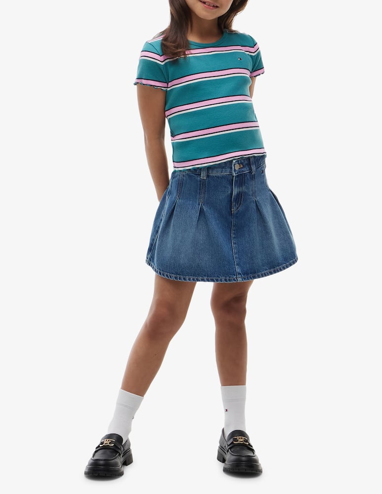 Tommy Hilfiger Top a costine a righe Essentials - immagine 4 Tommy Hilfiger Top a costine a righe Essentials - immagine 4