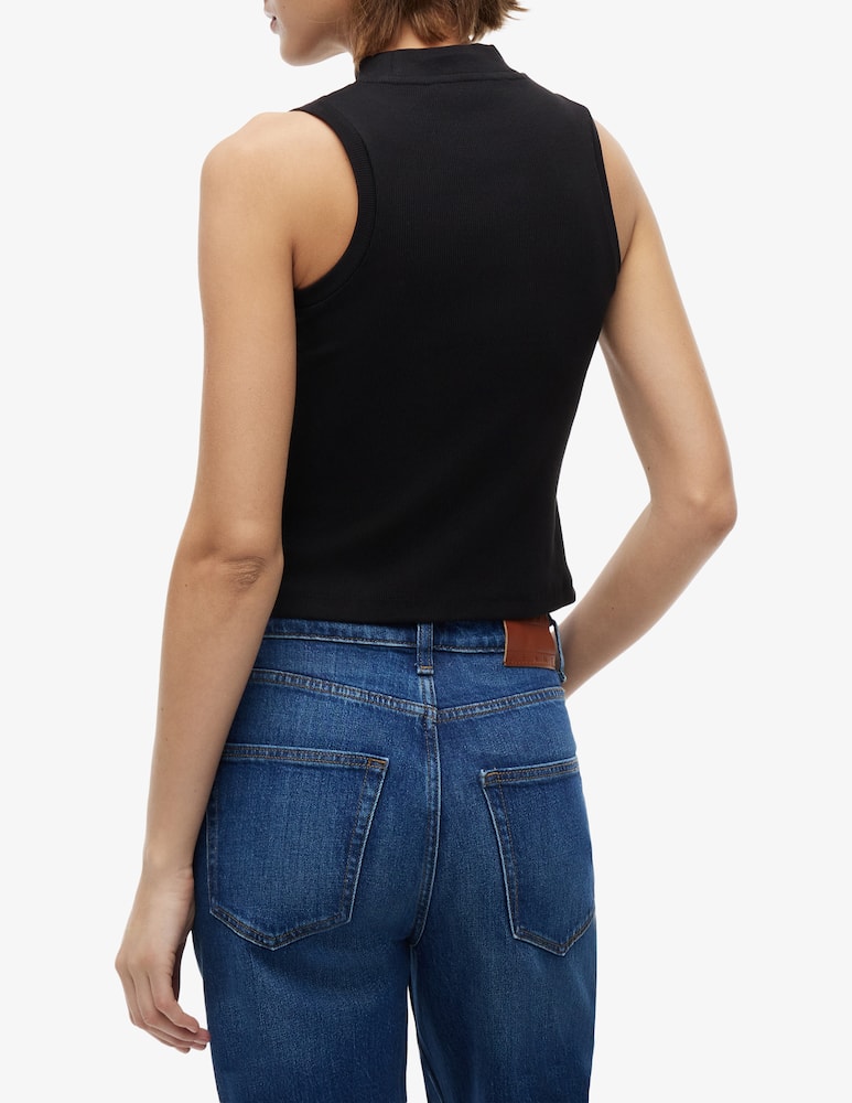 rinascente Tommy Jeans Top senza maniche Slim Badge