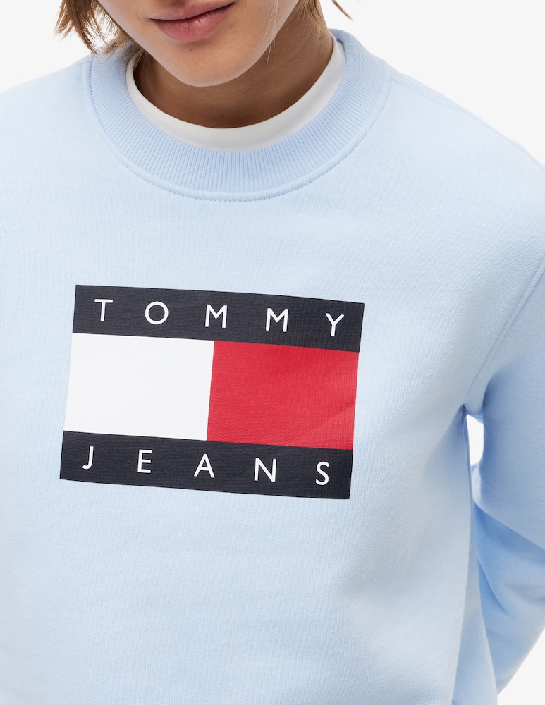 Tommy Jeans Felpa girocollo con logo - immagine 4 Tommy Jeans Felpa girocollo con logo - immagine 4