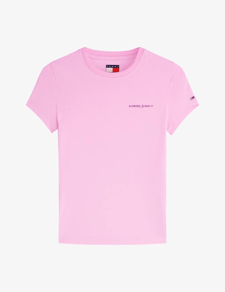 Tommy Jeans T-shirt slim in cotone con logo - immagine 5 Tommy Jeans T-shirt slim in cotone con logo - immagine 5