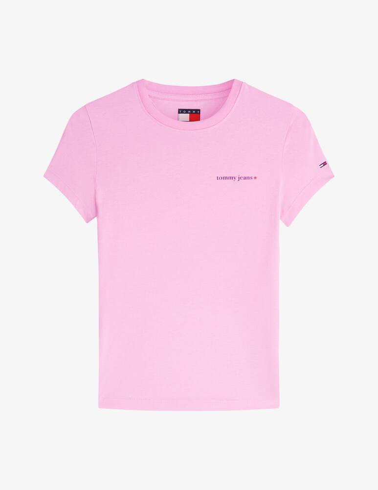 rinascente Tommy Jeans Slim logo cotton t-shirt