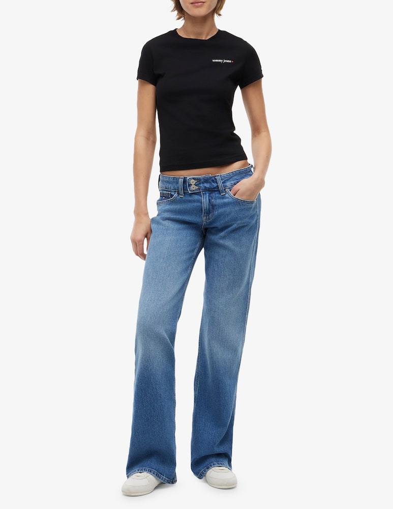 rinascente Tommy Jeans Slim logo t-shirt