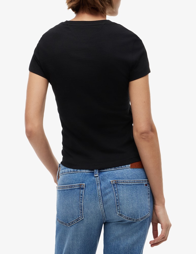 rinascente Tommy Jeans Slim logo t-shirt