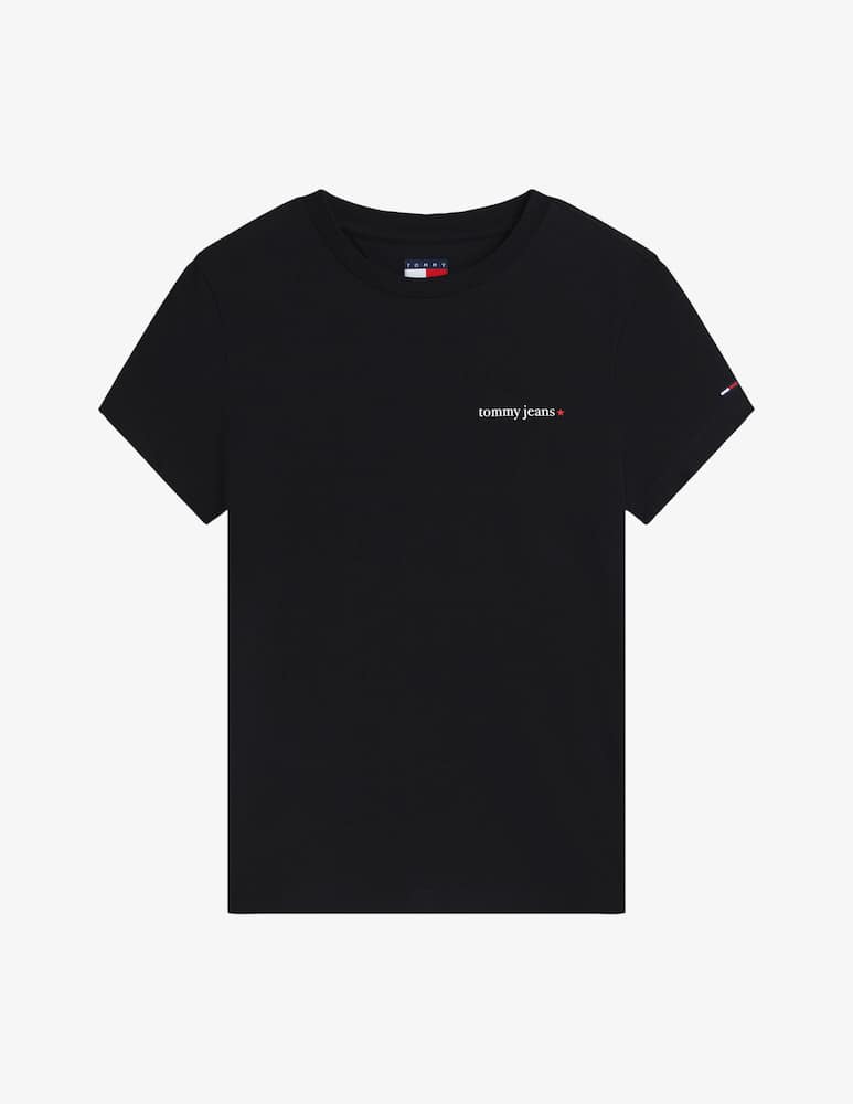 rinascente Tommy Jeans Slim logo t-shirt