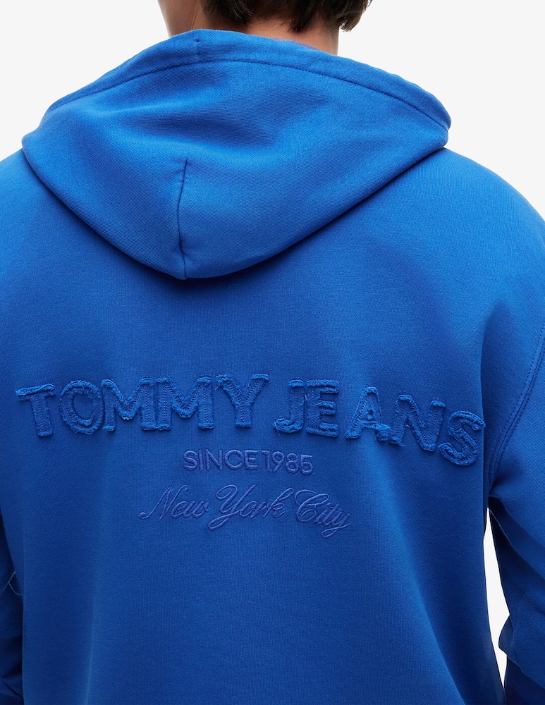 rinascente Tommy Jeans Felpa con cappuccio logo frontale