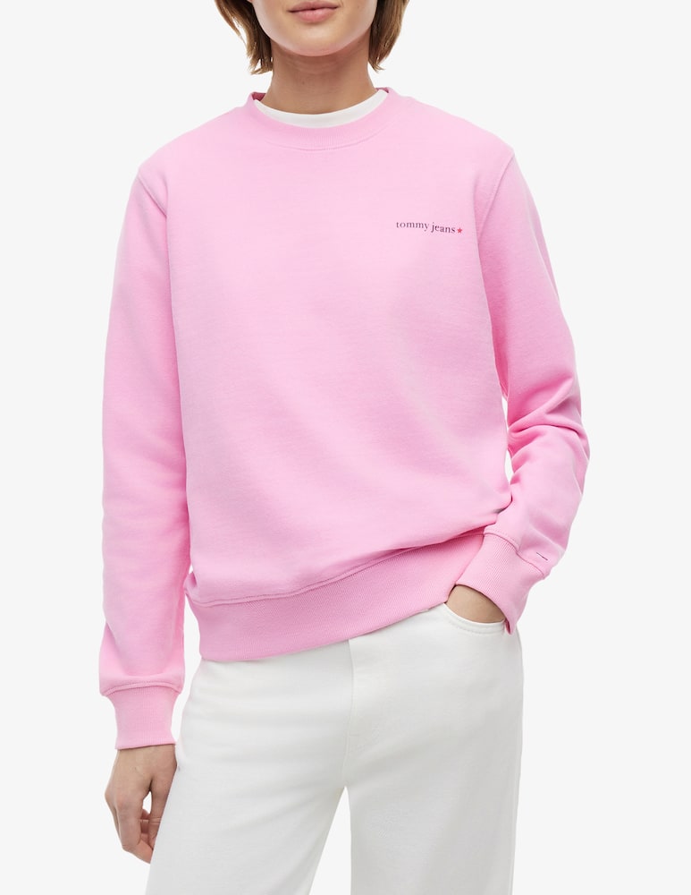 rinascente Tommy Jeans Logo crewneck sweatshirt