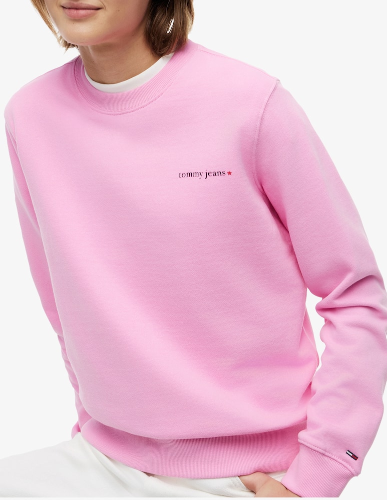 rinascente Tommy Jeans Logo crewneck sweatshirt