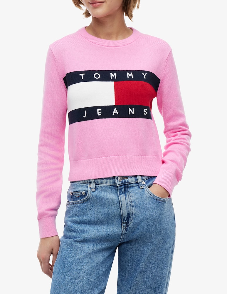 rinascente Tommy Jeans Maglione in cotone con logo