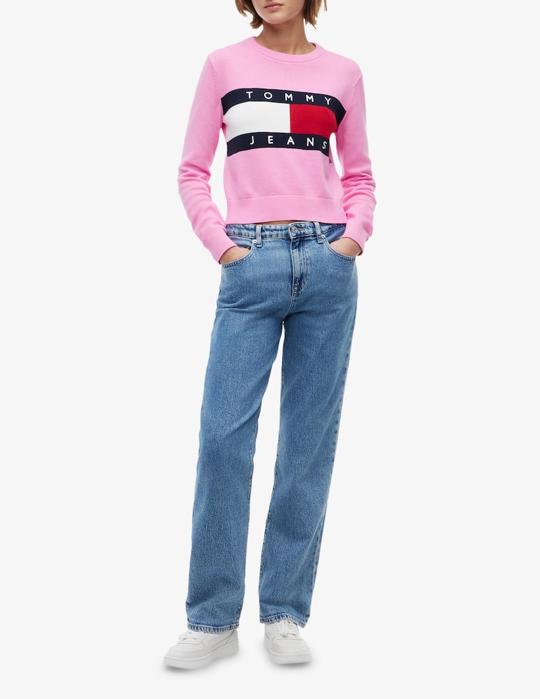 rinascente Tommy Jeans Maglione in cotone con logo