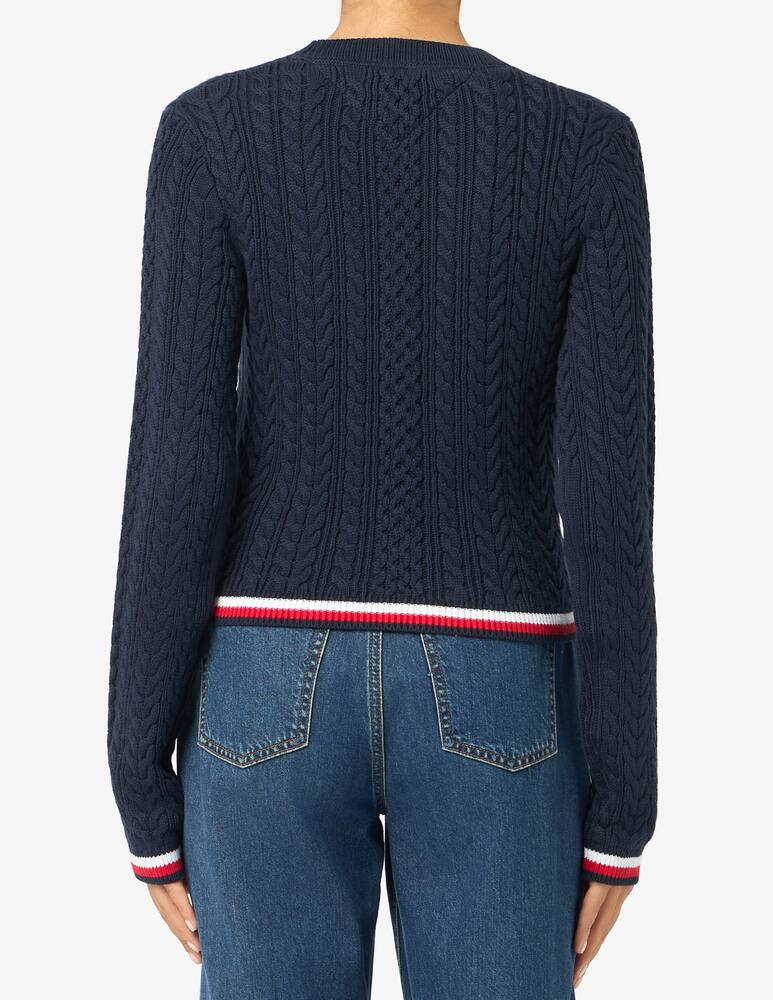 rinascente Tommy Jeans Maglione girocollo a trecce