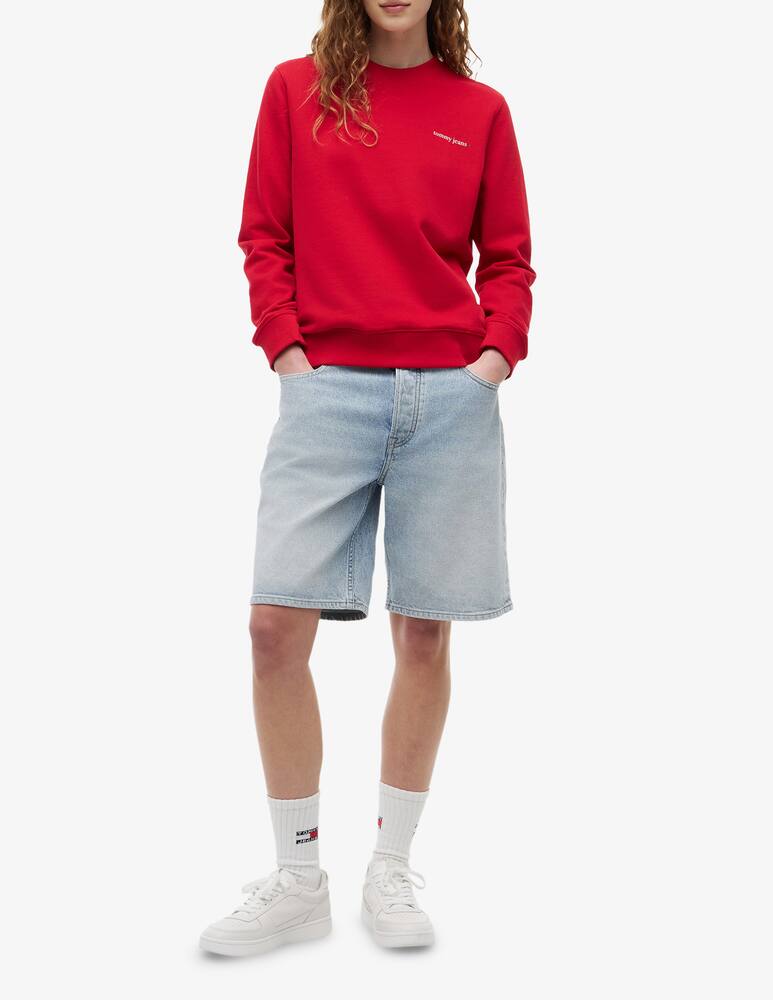 rinascente Tommy Jeans Logo crewneck sweatshirt