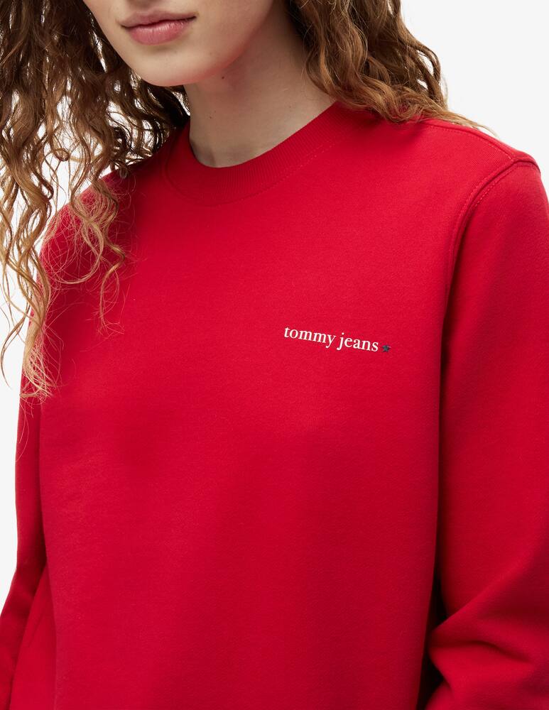 rinascente Tommy Jeans Logo crewneck sweatshirt