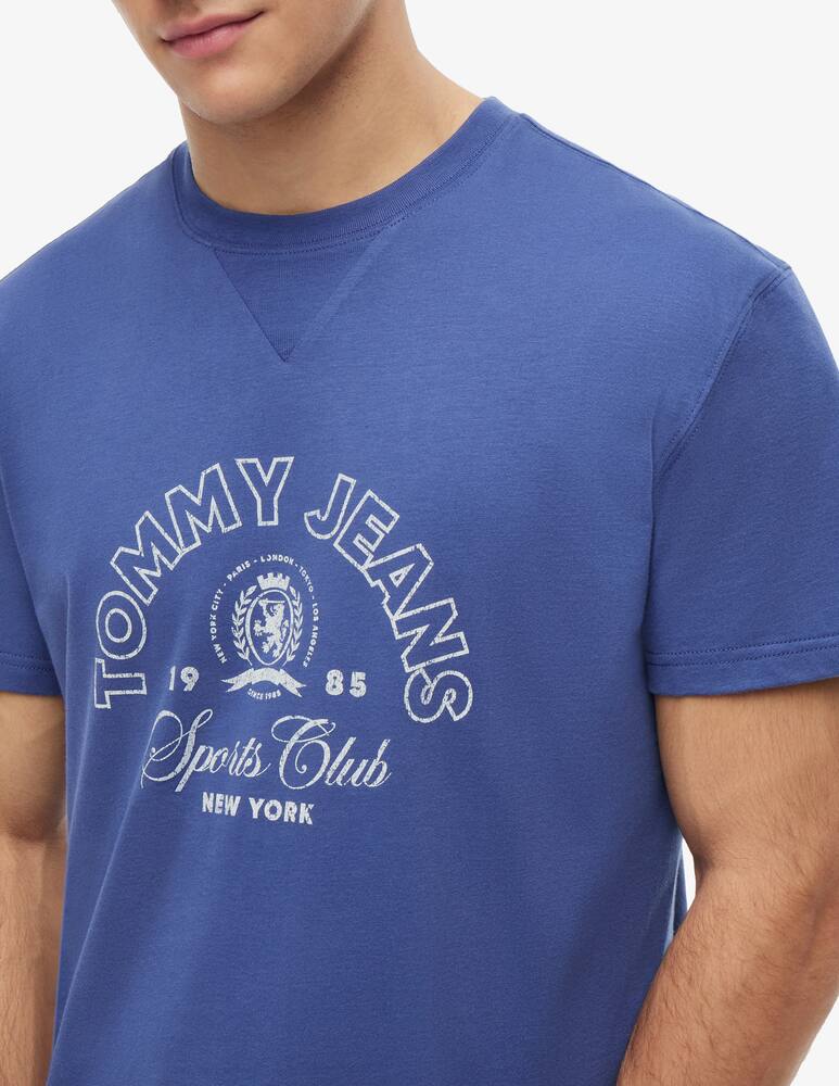 rinascente Tommy Jeans Crest club logo t-shirt