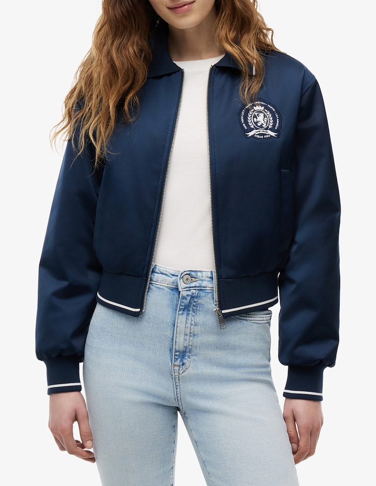 rinascente Tommy Jeans Giacca varsity in satin