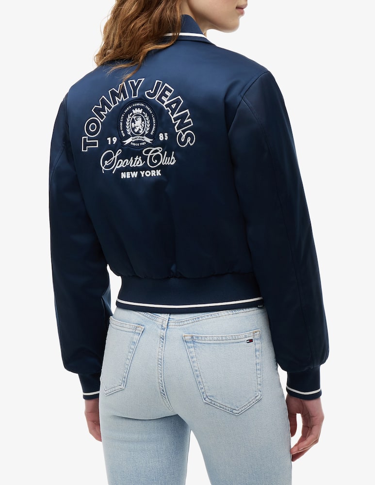 rinascente Tommy Jeans Giacca varsity in satin