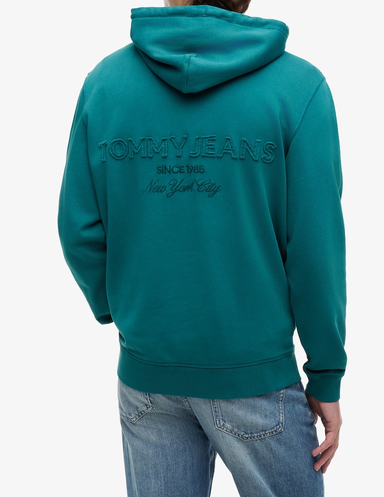 rinascente Tommy Jeans Felpa con cappuccio logo frontale