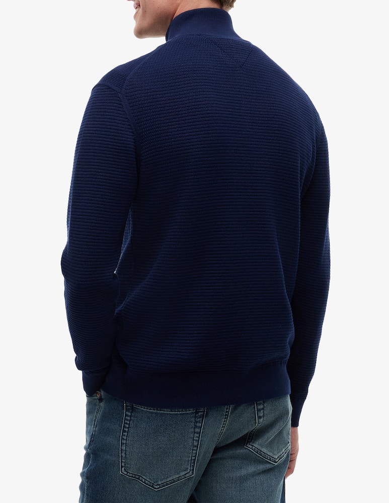 Tommy Hilfiger Maglia mezza zip strutturata - immagine 3