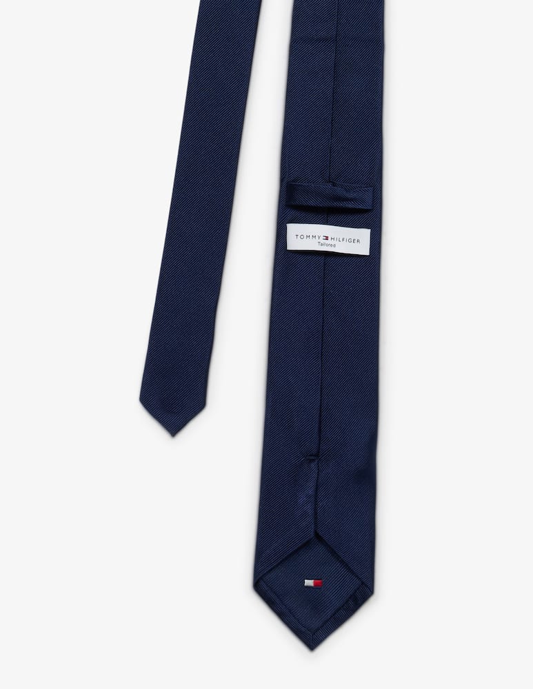 rinascente Tommy Hilfiger Cravatta ottoman tinta unita
