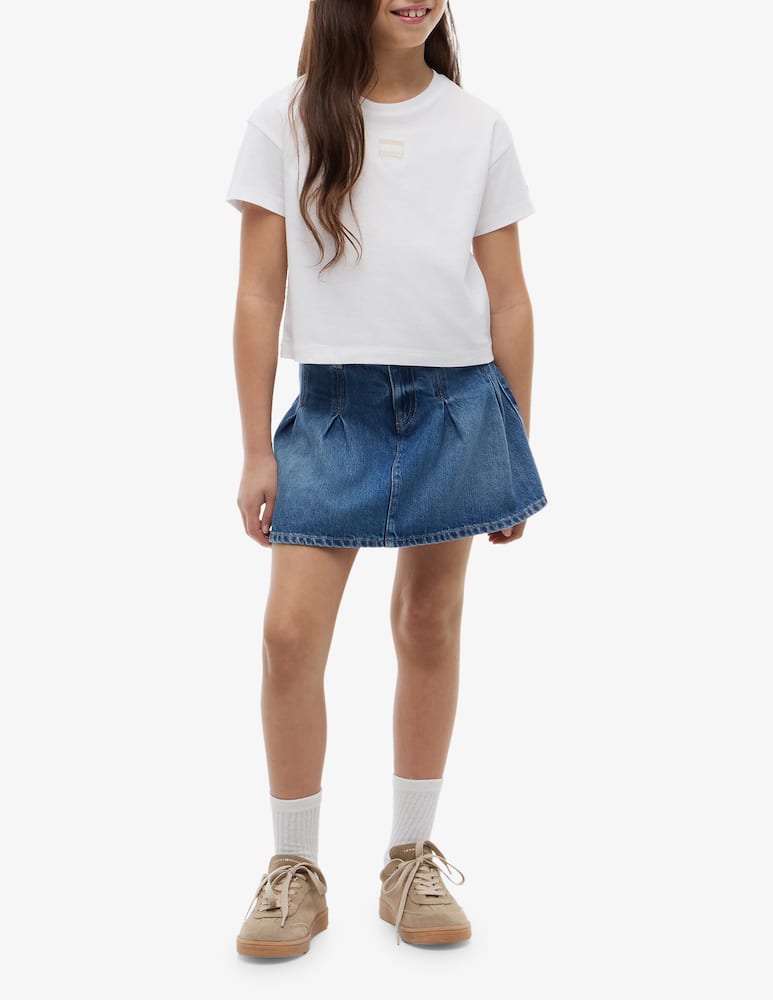 Tommy Hilfiger T-shirt con logo tono su tono - immagine 4 Tommy Hilfiger T-shirt con logo tono su tono - immagine 4