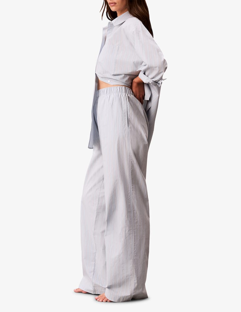 rinascente Calvin Klein Pantaloni poplin con elastico