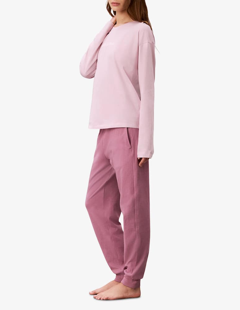 rinascente Calvin Klein T-shirt pigiama relaxed maniche lunghe