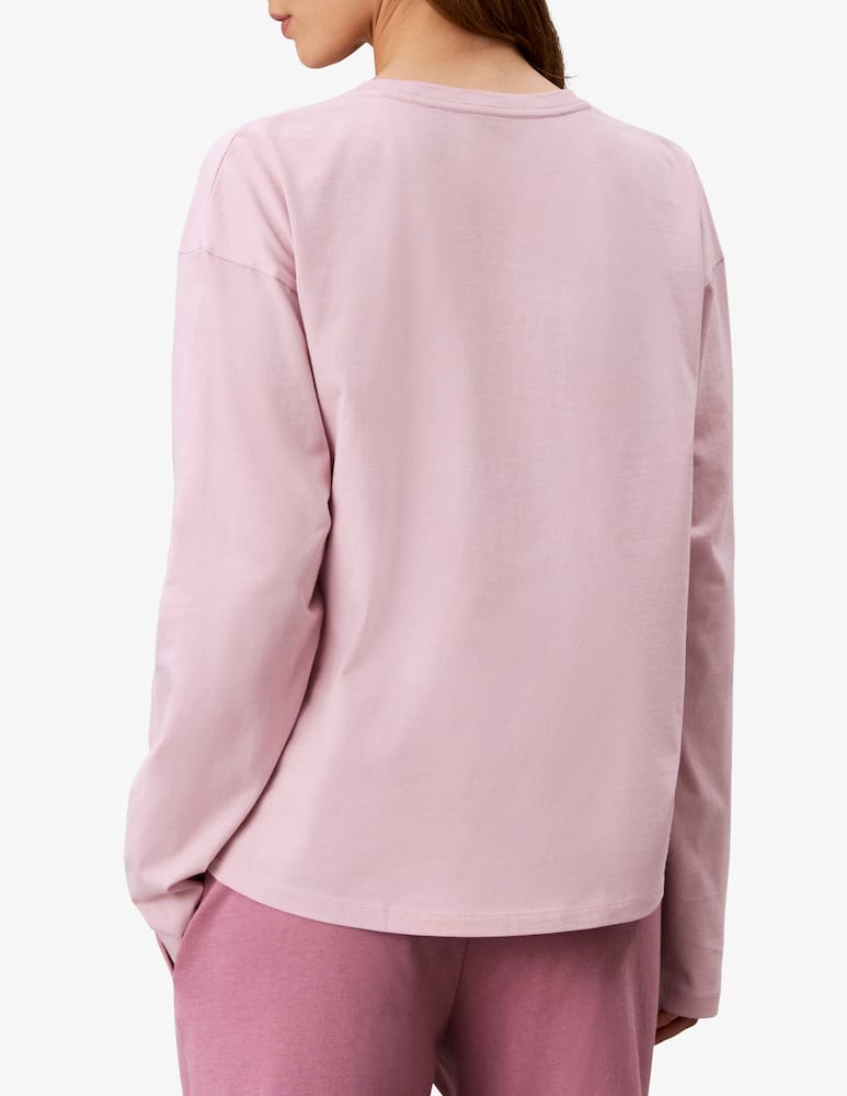 rinascente Calvin Klein T-shirt pigiama relaxed maniche lunghe