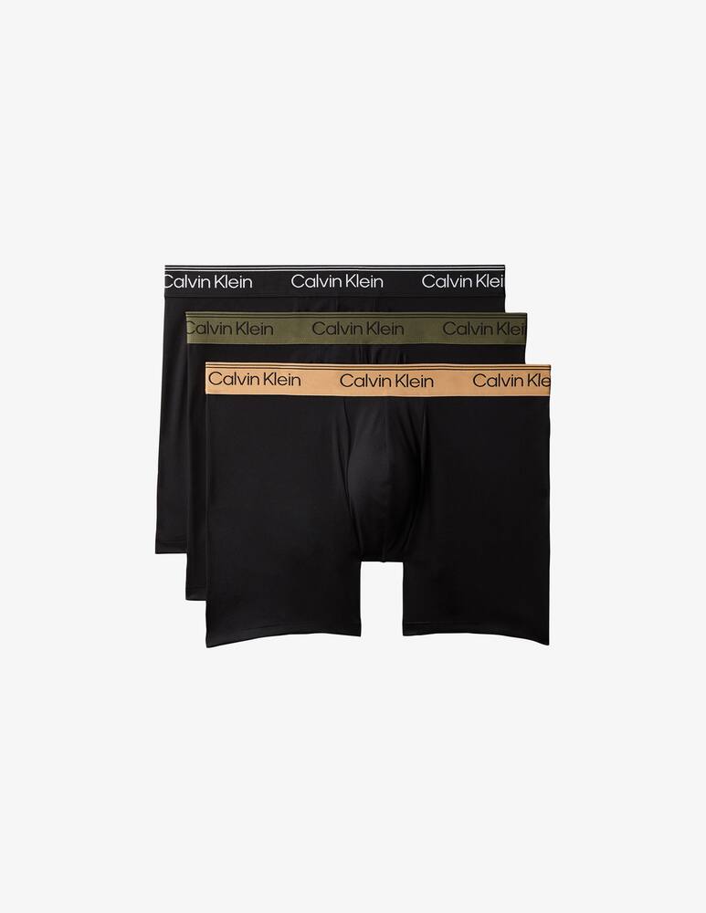 rinascente Calvin Klein Pack 3 boxer aderenti in microfibra