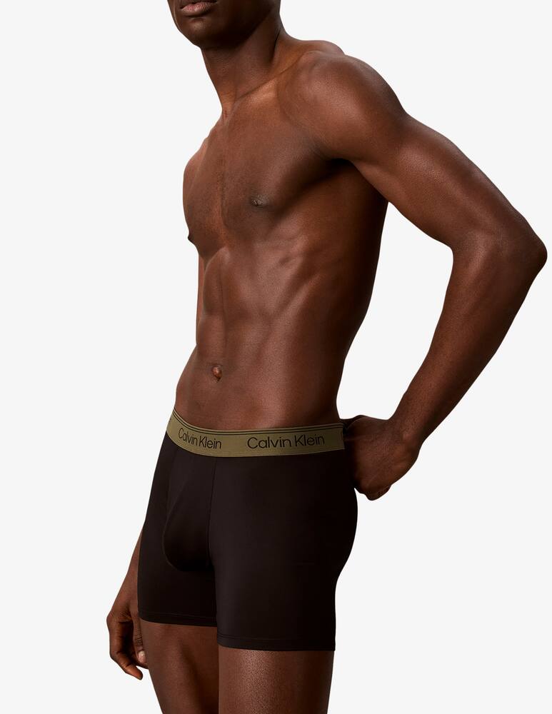 rinascente Calvin Klein Pack 3 boxer aderenti in microfibra