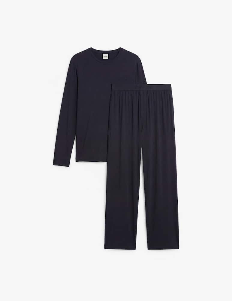 Calvin Klein Modal long-sleeve pyjama set - picture 1 Calvin Klein Modal long-sleeve pyjama set - picture 1