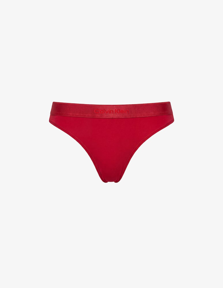 Calvin Klein Thong icon metallic - picture 1 Calvin Klein Thong icon metallic - picture 1