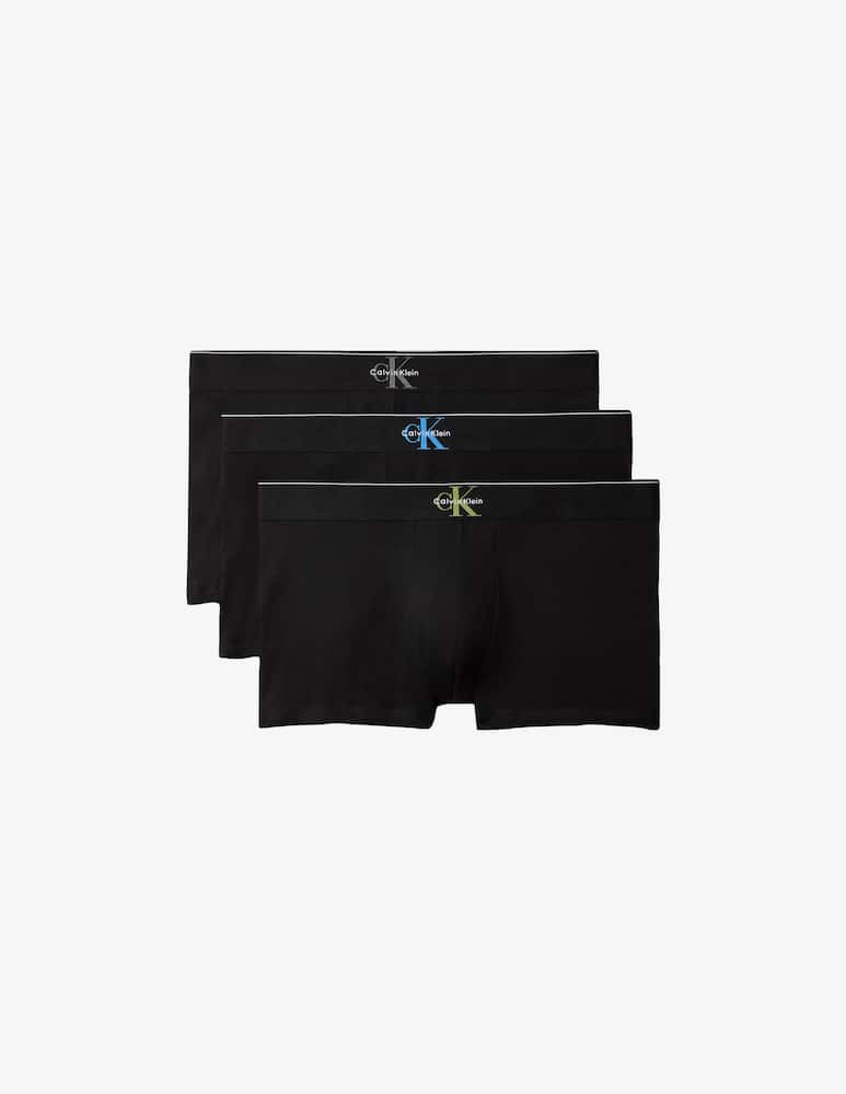 rinascente Calvin Klein Pack 3 boxer trunk monogramma