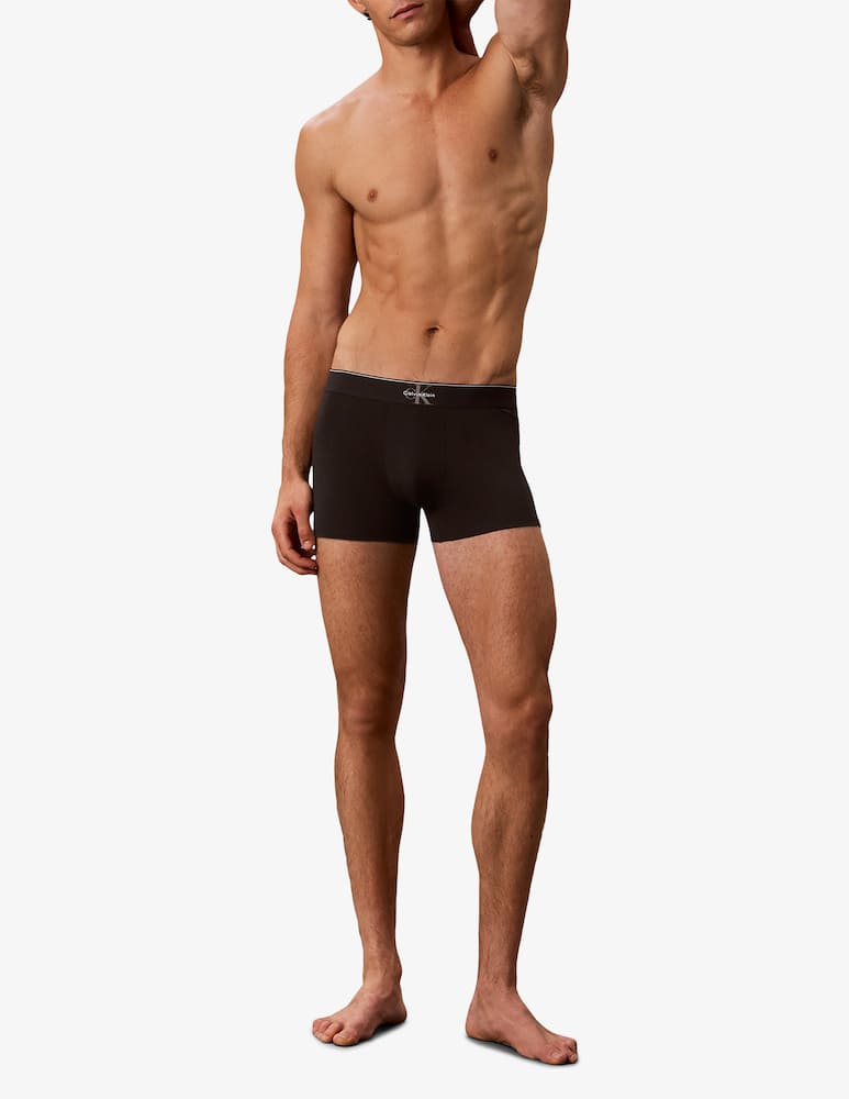 rinascente Calvin Klein Pack 3 boxer trunk monogramma
