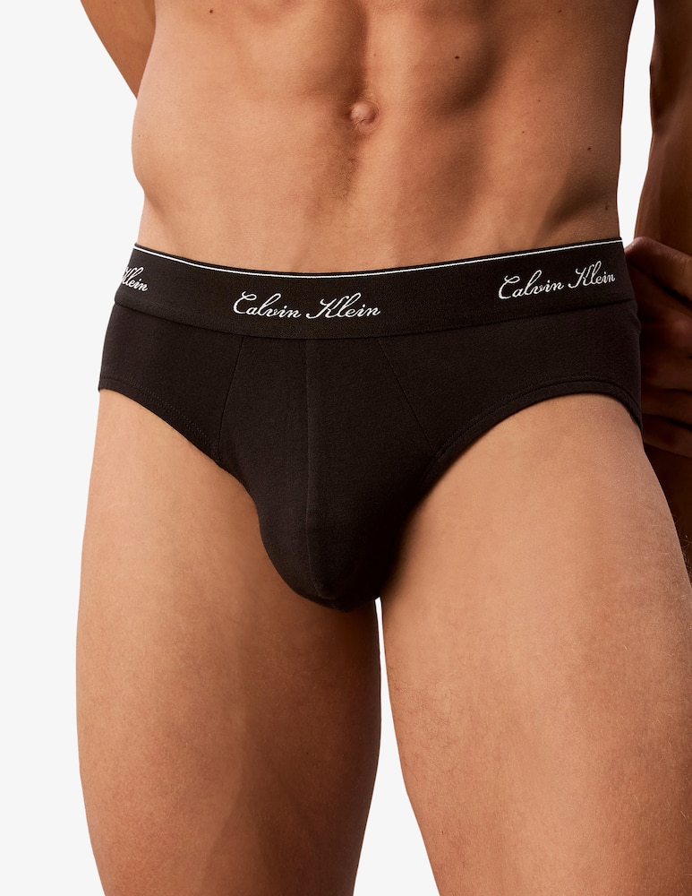 Calvin Klein Pack 3 slip hip brief - immagine 4 Calvin Klein Pack 3 slip hip brief - immagine 4