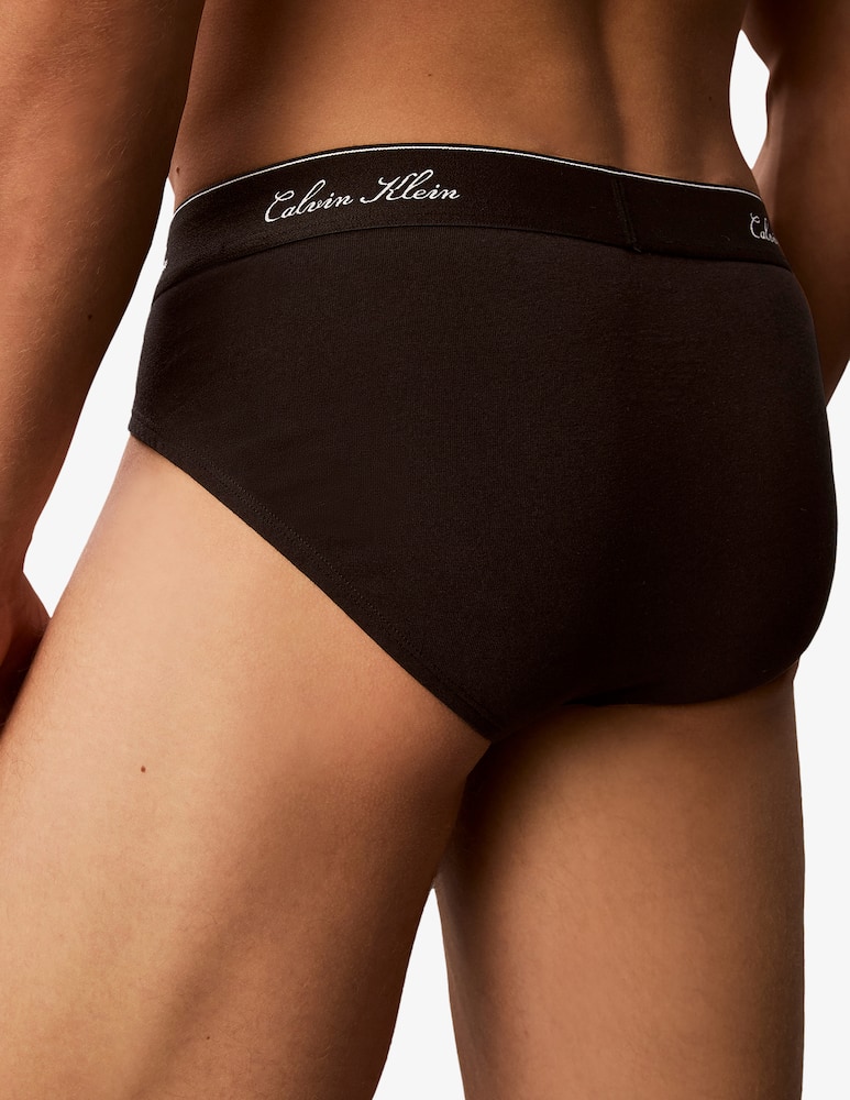 Calvin Klein Pack 3 slip hip brief - immagine 5 Calvin Klein Pack 3 slip hip brief - immagine 5