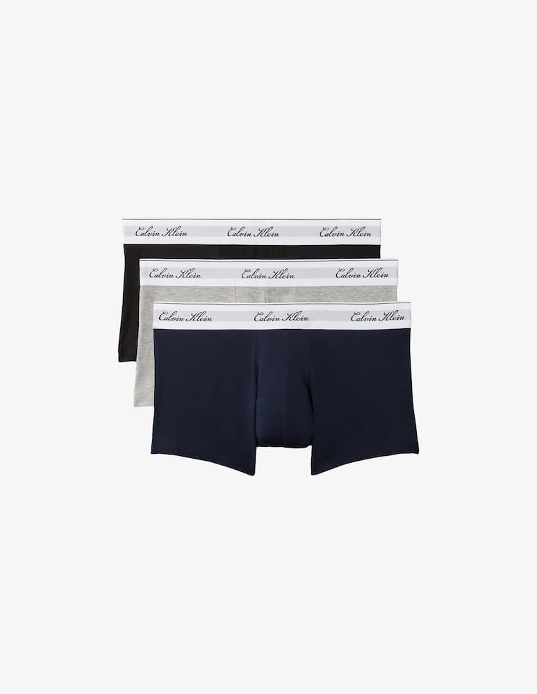 Calvin Klein Pack di 3 boxer a vita bassa Script - immagine 1 Calvin Klein Pack di 3 boxer a vita bassa Script - immagine 1