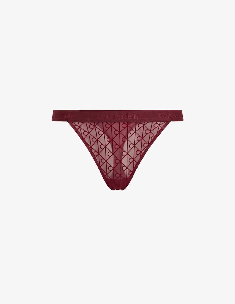 Calvin Klein high leg thong - picture 1 Calvin Klein high leg thong - picture 1