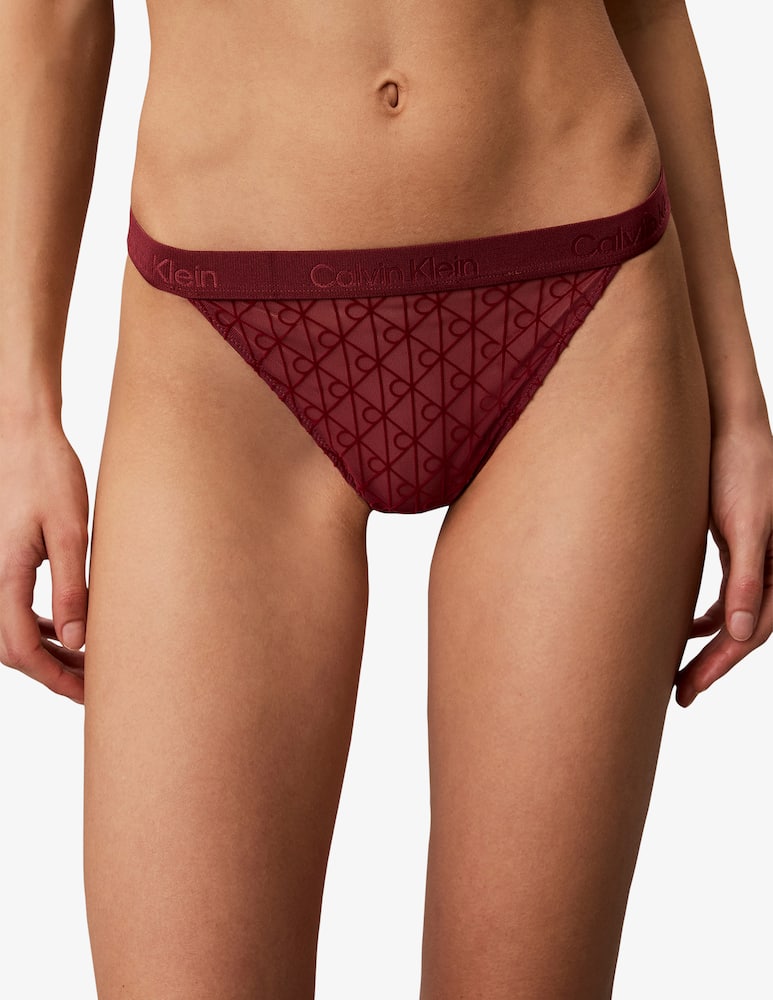 Calvin Klein high leg thong - picture 2 Calvin Klein high leg thong - picture 2