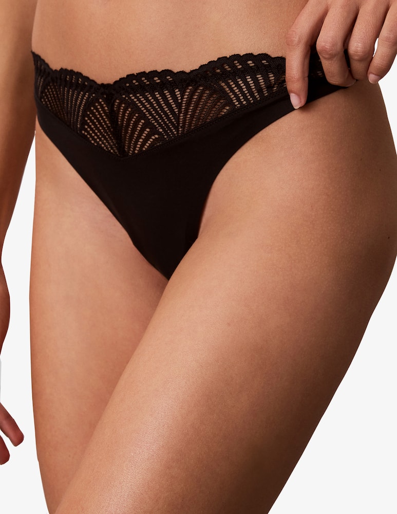 rinascente Calvin Klein Lace thong briefs
